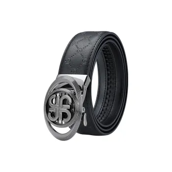 MILLIE'S Cow Split Leather Belts Men's Width  3.5cm