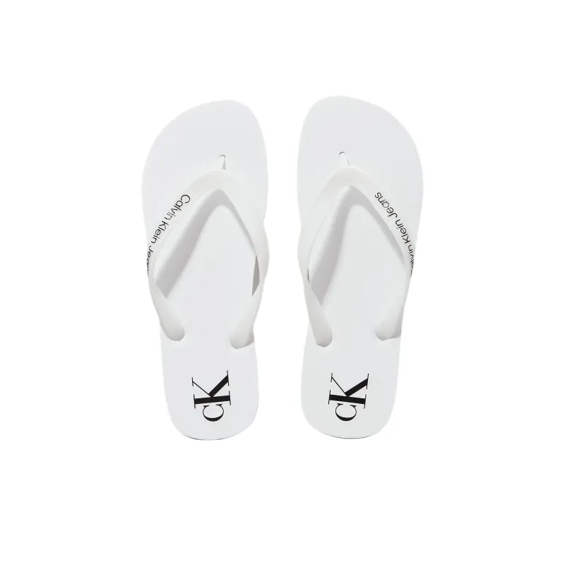 CKJ CALVIN KLEIN JEANS Flip Flops Men's White-2