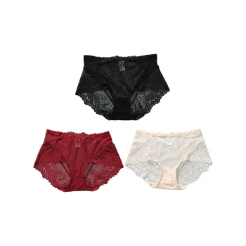 Flowers In Water Underpants Women's 3 Pack