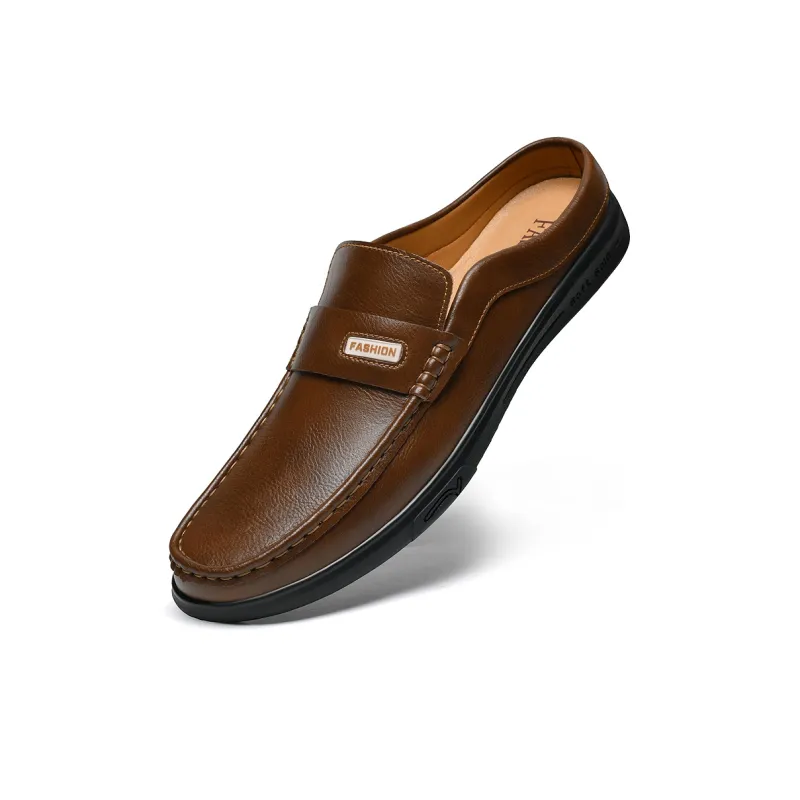 Abango Rubber Sole Slip Resistant Closed Toe Slippers Men's-8