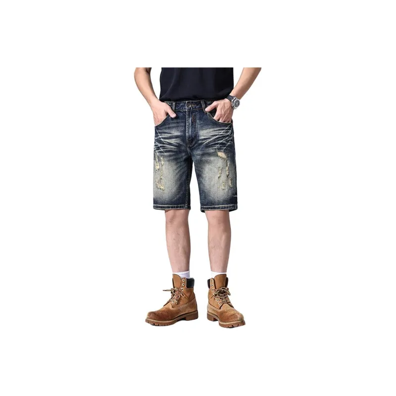 PIERRE CARDIN Denim Shorts Men's-0