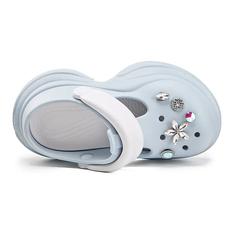 La Chapelle Closed Toe Mesh Slippers-12
