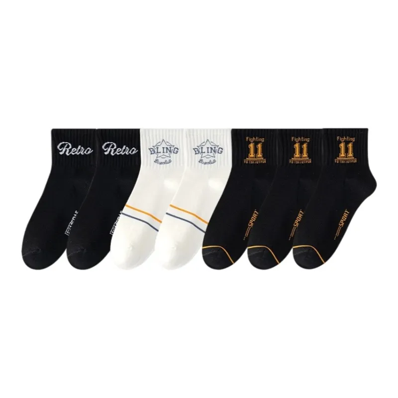 7 SEVFUN Unisex Mid-Calf Socks-18