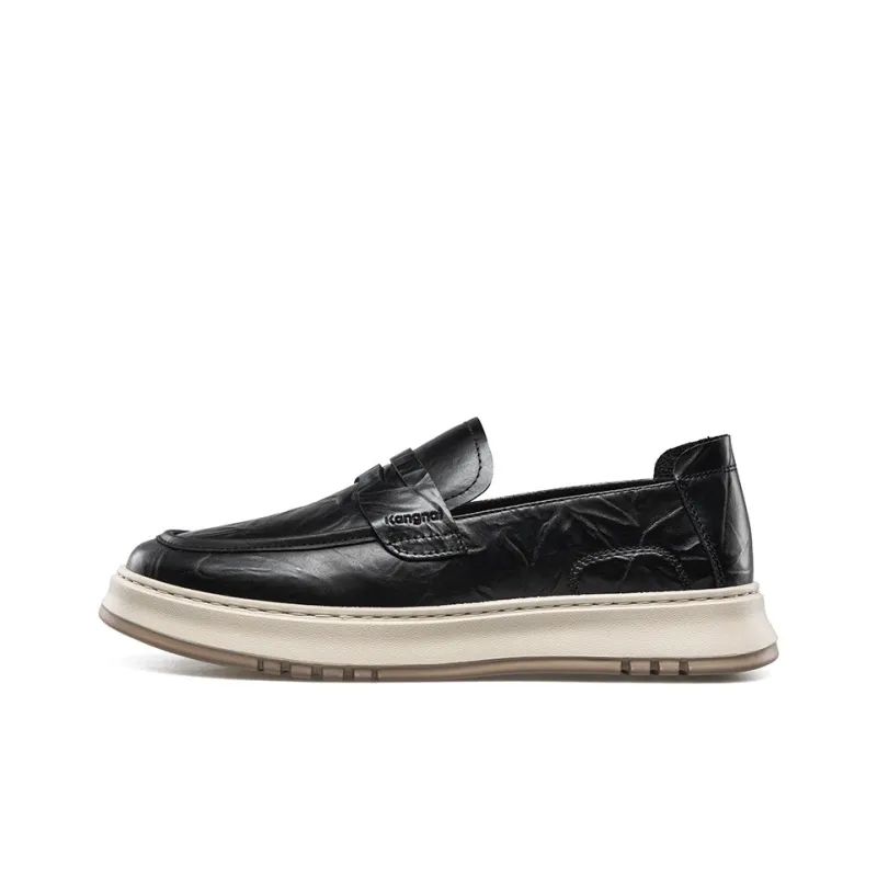 KANGNAI Casual Shoes Men's Black-0