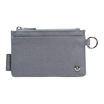 Lululemon Polyester Card Holder, Card Box Unisex Sun Gray