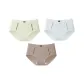 3-Pack Type A 100% cotton+Polylactic Acid Antibacterial Regular Crotch 3