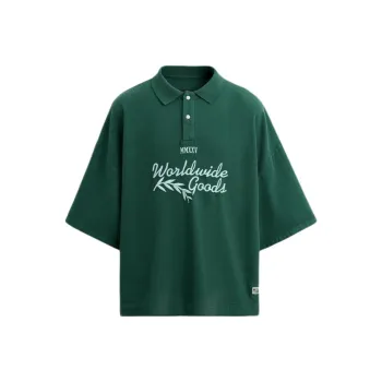 ZARA Polo Shirts Men Green