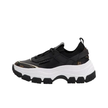 GUESS Braydin Abrasion Resistant Low Top Casual Shoes Women's Black