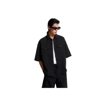 JACK&JONES Shirts Men E40 Black