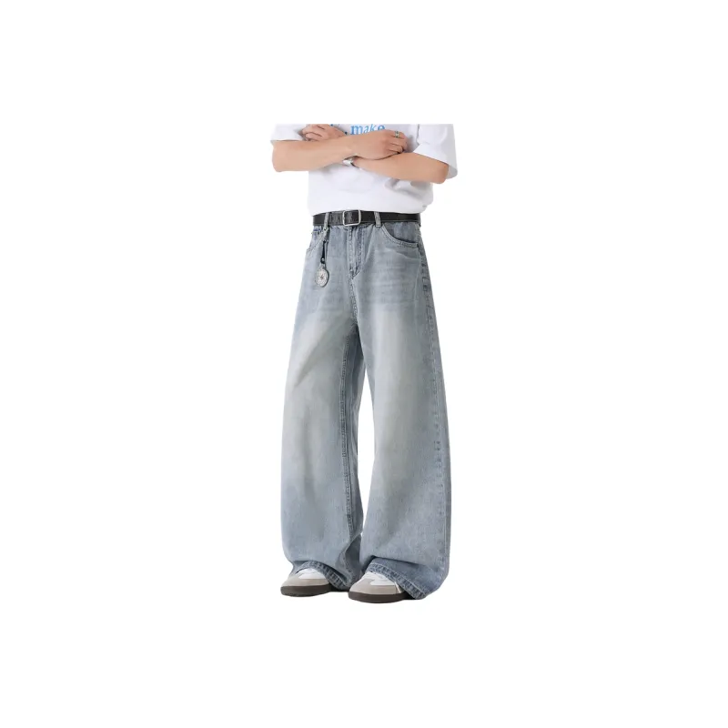 PANDA ADEVIL Jeans Unisex Blue-0