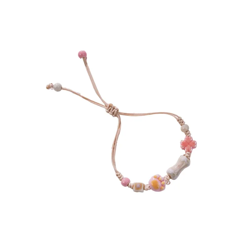 VIVIWELL Ceramic Rope Bracelets Women's-4
