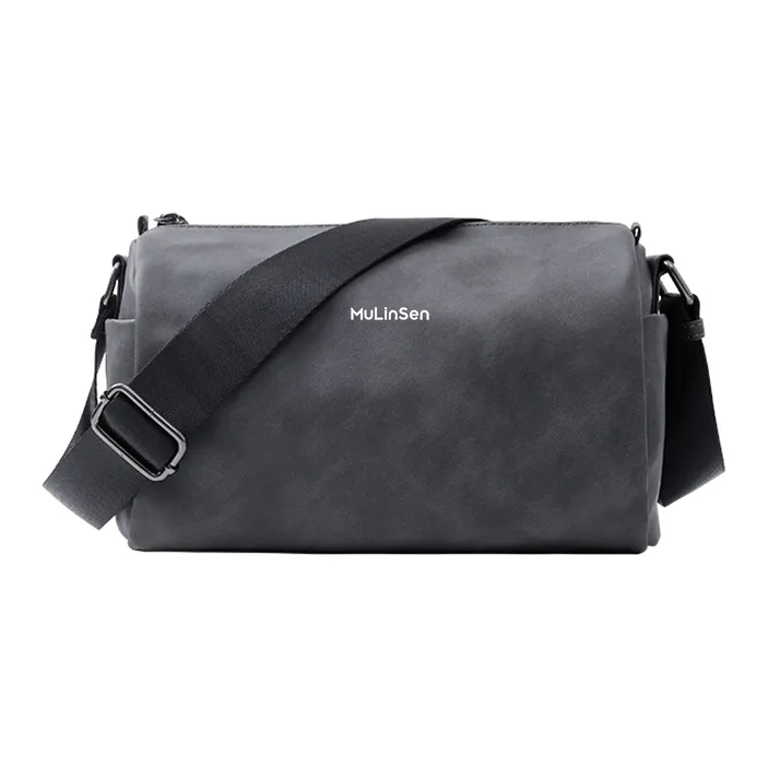 Mulinsen PU Shoulder Bag, Crossbody Bag, Messenger Bag Unisex Multicolor-3