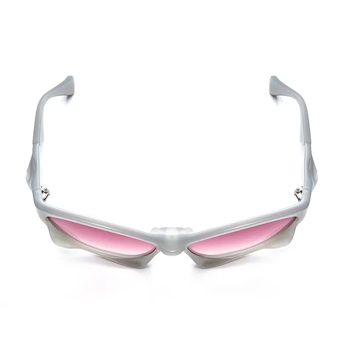THE OWNER Plate Frame Irregular Shape Sunglasses Unisex-13