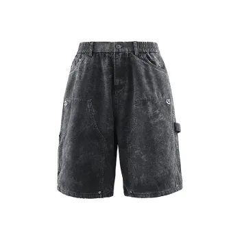 APAY Denim Shorts Unisex Black