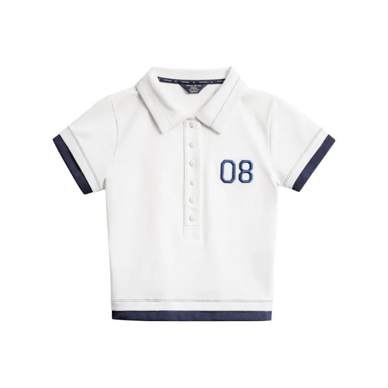 MADEN Polo Shirts Women's Ivory White-0