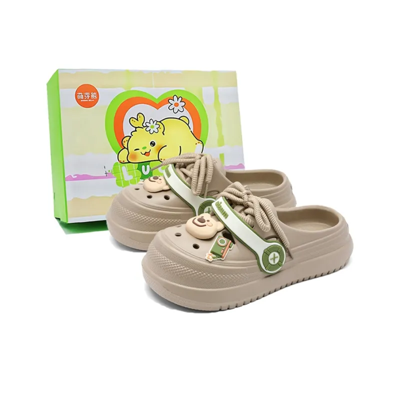 Budding Bear Clogs Women's-4