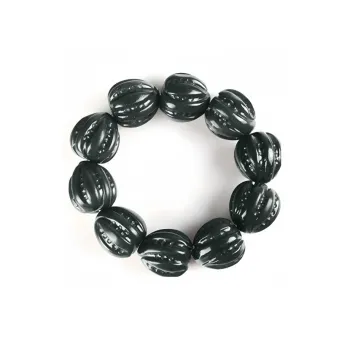 LIYUNMUXUE Bangles Green Jade Unisex