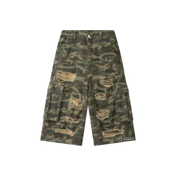 Journey To The West Denim Shorts Unisex