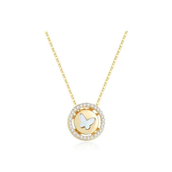 QIMEILA Copper Necklaces Women's
