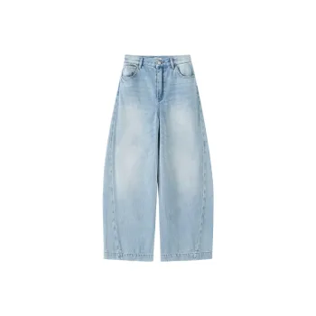 TAGEECHITA High Rise Wide Leg Loose Fit Pants Women's