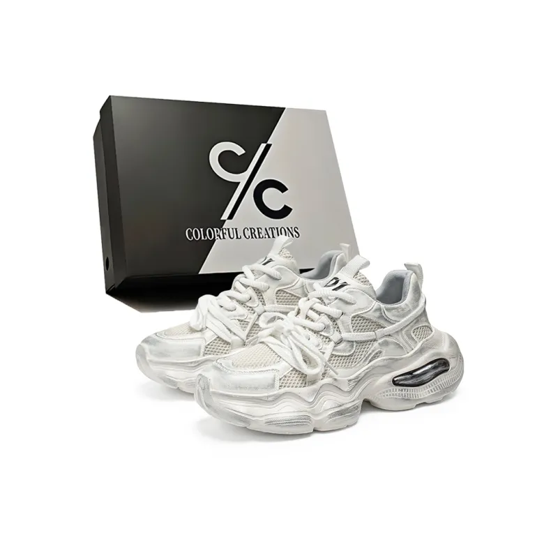 Colorful Creations Low Top Chunky Sneakers Men's-10