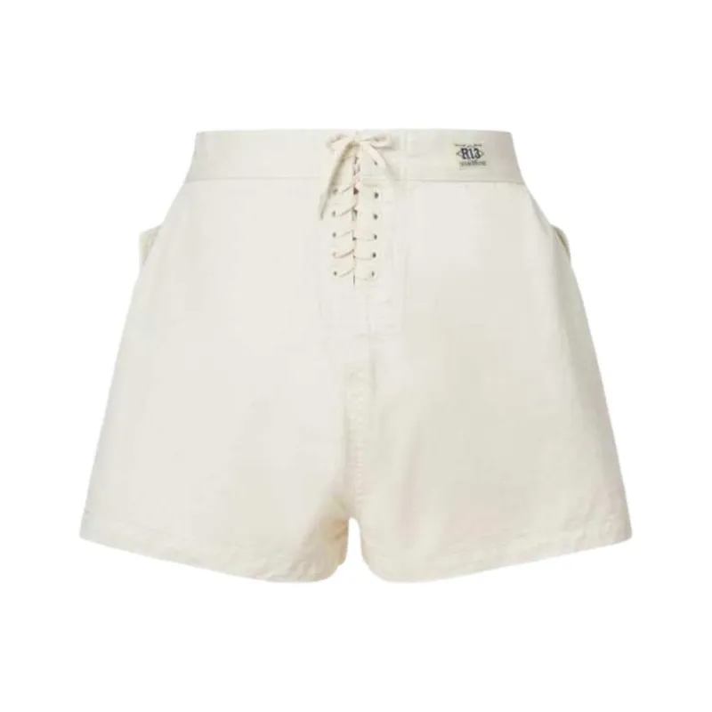 R13 SS25 Casual Shorts Women's Beige-1
