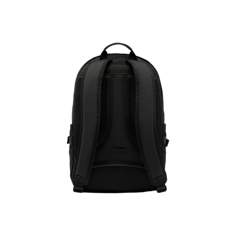 LiNing Polyester Backpack Unisex Black-3