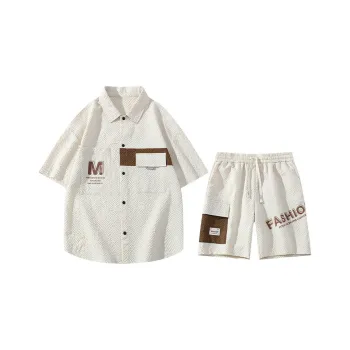 UNIWOLF Shirt Matching Set Men's