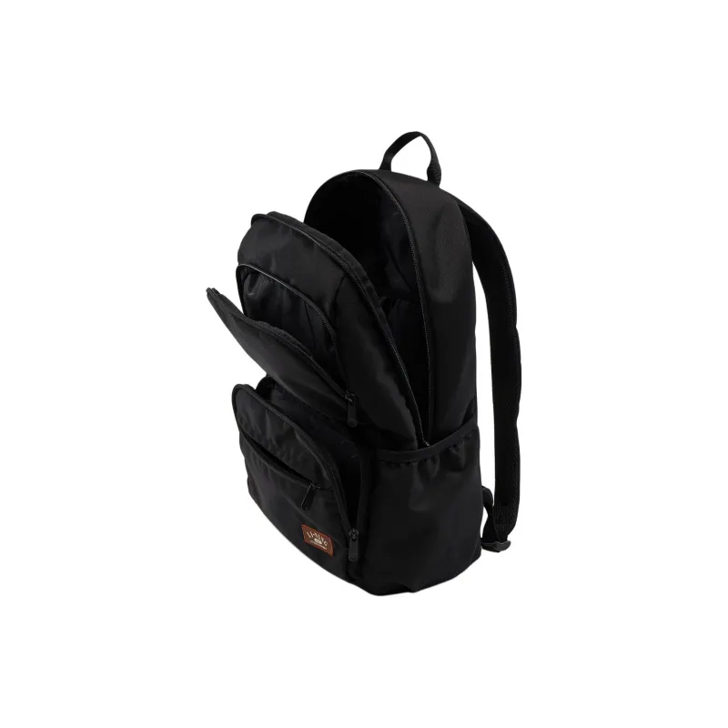 LiNing Sports Life Collection Polyester Students Backpack Unisex Black-5