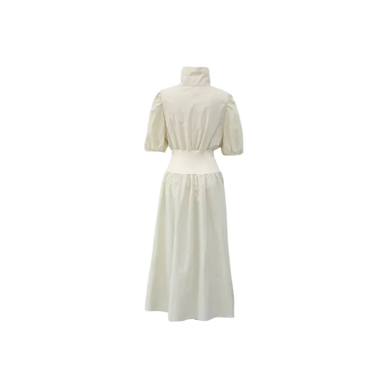 ABCMININ Short Sleeved Dress Women's-1