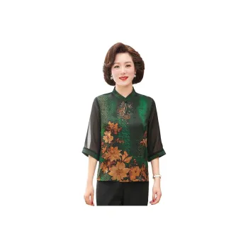 PIERRE CARDIN Chiffon Shirt Women's