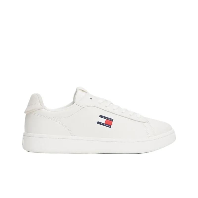 Tommy Hilfiger Trainers Low Top Skateboard Shoes Women's White-1