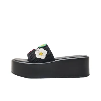 MARC JACOBS Slide Slippers Women's Black