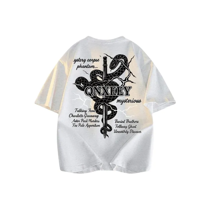 Qnxeey T Shirts Unisex-18