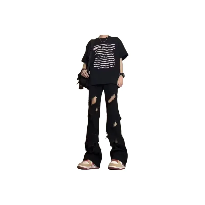 FRQ Jeans Unisex Black-0