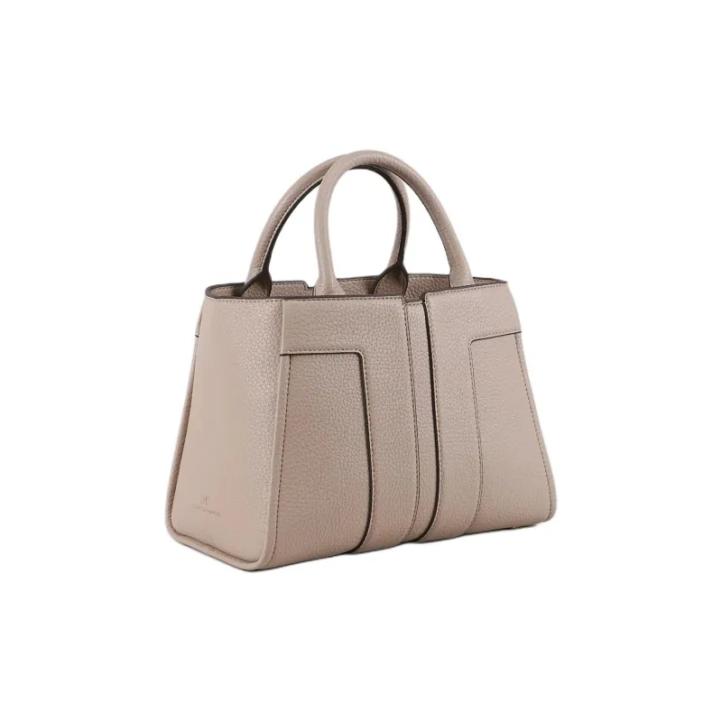 Elisabetta Franchi Synthetic Material Tote Bag, Shopping Bag, Handbag Medium Size Women's Taupe-2