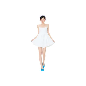7 SEVFUN Slip Dresses Women's White
