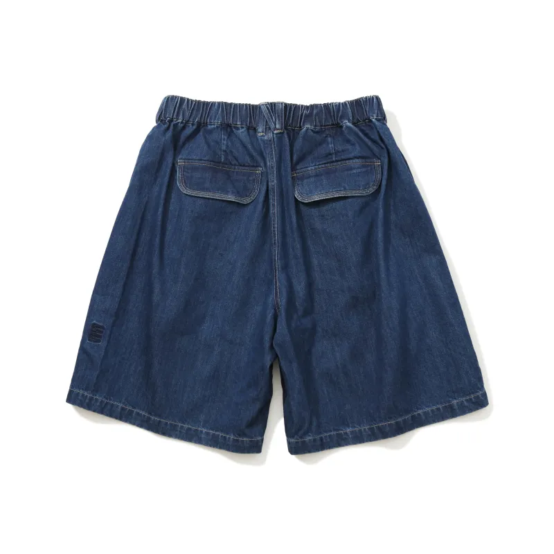Nautica White Sail Denim Shorts Men's-3