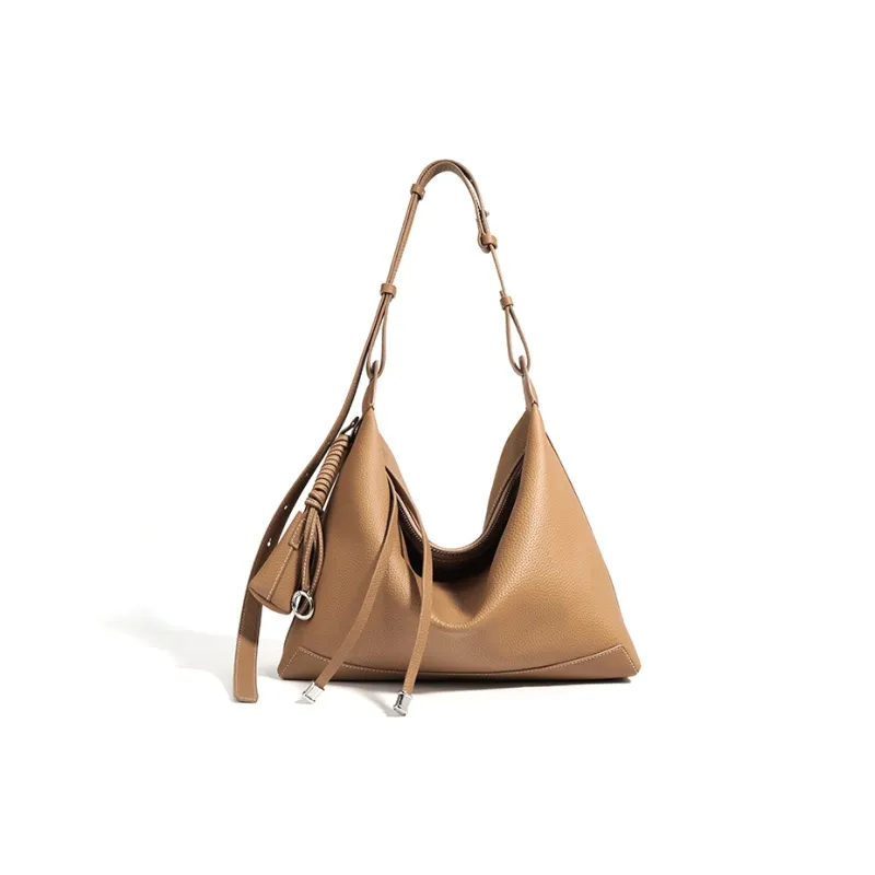 VANDEE Cow Leather Handbag, Shoulder Bag Women's Multicolor-0