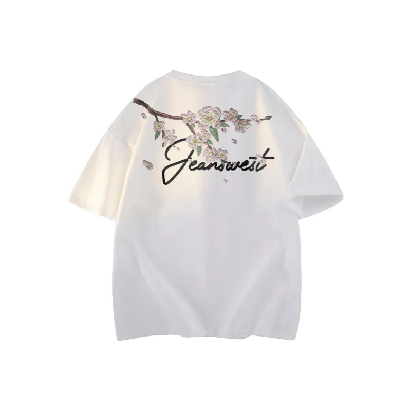 JEANSWEST Short Sleeved T Shirts Unisex-1