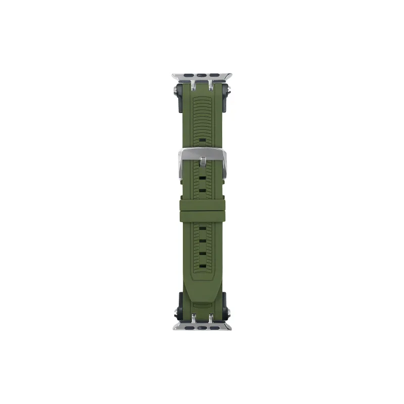 KVZUVUU Apple Compatibility Watch Band Silicone Material-12