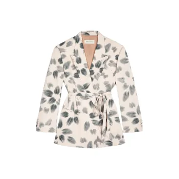 DRIES VAN NOTEN Business Suit Coat Women's White