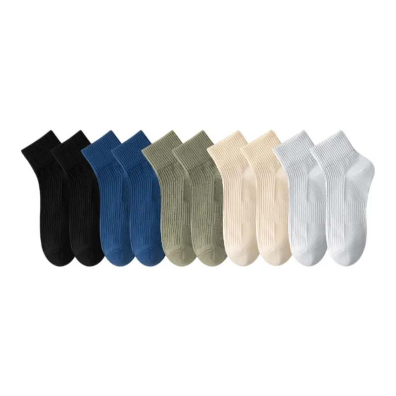 7 SEVFUN Mid Calf Socks Unisex Combo Set-34