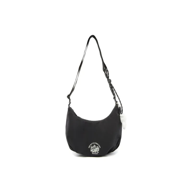 LiNing Disney, Collaboration Sports Life Collection Nylon Shoulder Bag, Crossbody Bag Regular Unisex Black-0