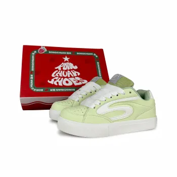 Rongchuan Low Top Skateboard Shoes Unisex Apple Green