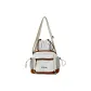 Orange & White+Shopping Bag+Charm