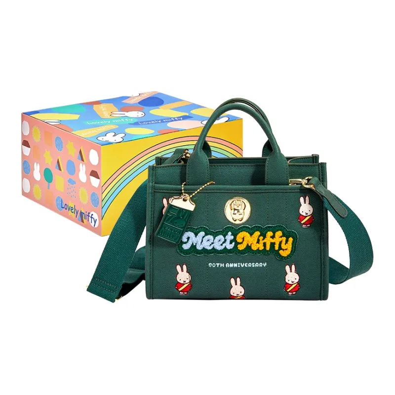 Miffy Synthetic Leather Handbag Women's Multicolor-8