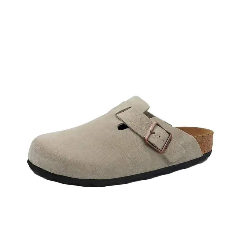 OAOQ Quiet Abrasion Resistant Slip Resistant Closed Toe Slippers Unisex-14