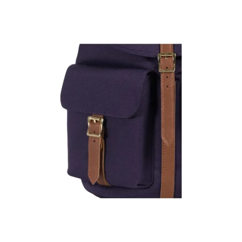 Herschel Polyester Backpack Unisex Dark Purple-3