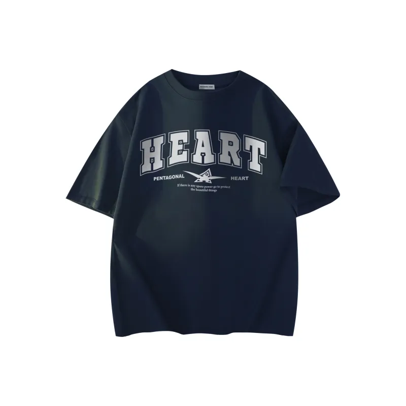 PENTAGONAL HEART T Shirt Unisex-35
